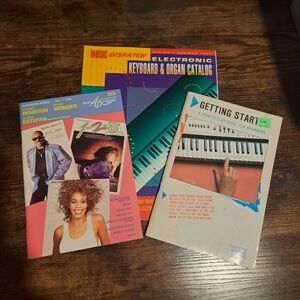 Collection of Music Instruction Books
